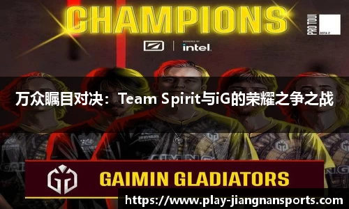 万众瞩目对决：Team Spirit与iG的荣耀之争之战